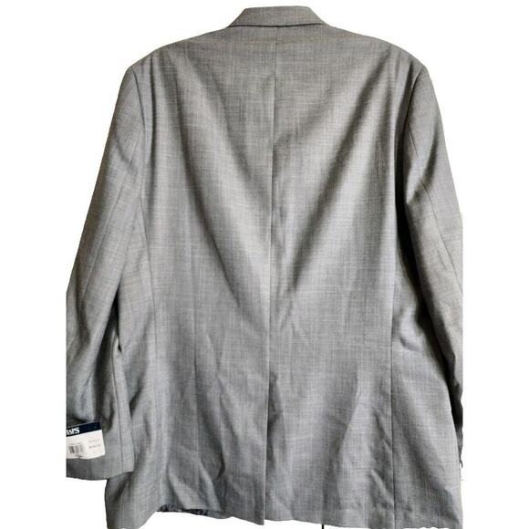 NWT CHAPS Men's Sport Jacket Size 42L Light Grey - Picture 2 of 7